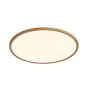 Nordlux LED Deckenleuchte Oja 42 Holz 22W 2100lm - 827 Extra Warmweiß | 3-Stufen Dimmbar 